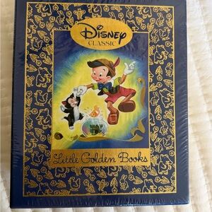 Disney Classic Little Golden Books - Blue and Gold